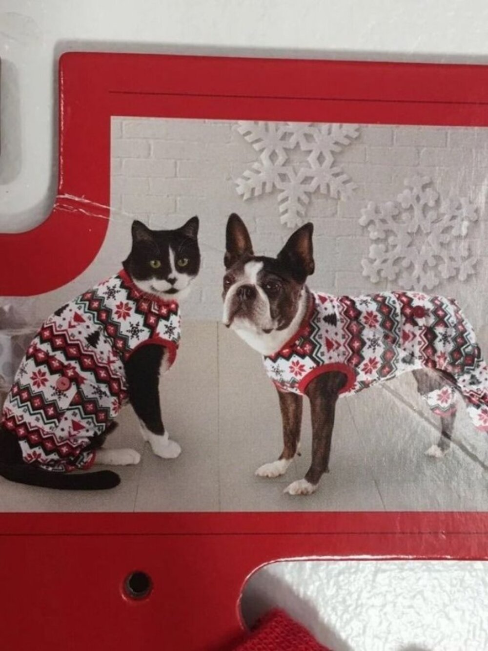dog cat Pet Pajamas Size XS jumpsuit Red Green White Christmas Holiday